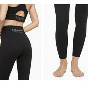 New calvin klein black leggings